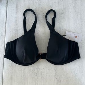 Black Underwire Bikini Top